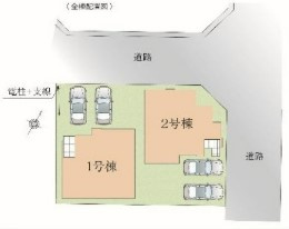 越谷市東越谷１５期新築戸建て　全2棟