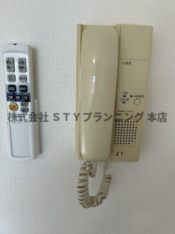仲介手数料０円！エクセル長池のセキュリティ