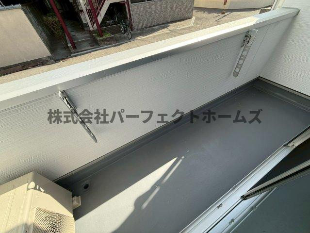Tio寝屋川市駅のバルコニー|広々としたバルコニーです
