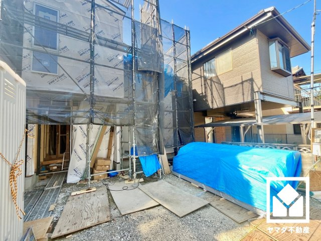 宇治市木幡平尾　2期の前面道路含む現地写真|4月25日　写真撮影
