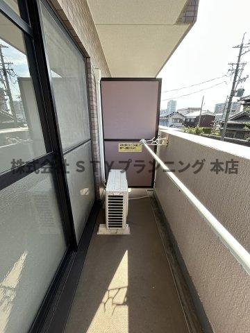 仲介手数料０円！加島ハイツのバルコニー