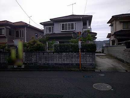 熊野町呉地5丁目の前面道路含む現地写真