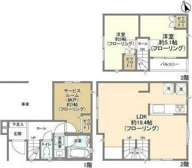 Ｋｏｌｅｔ芝久保町＃０９の間取り