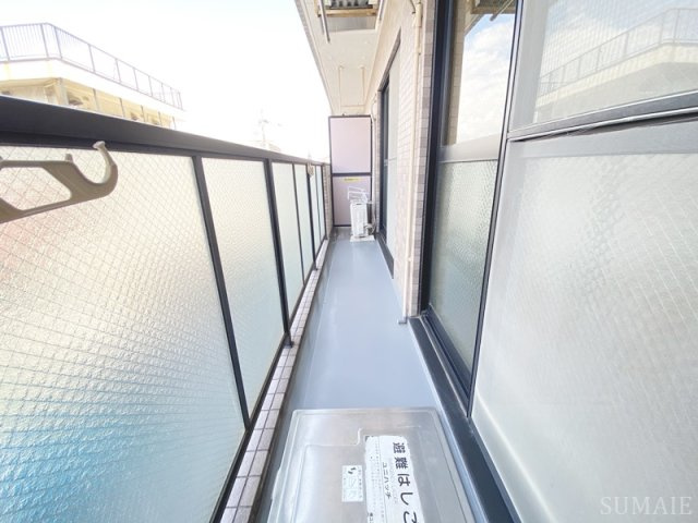 ＭＳＤビルのバルコニー|二部屋繋がった長いバルコニー☆