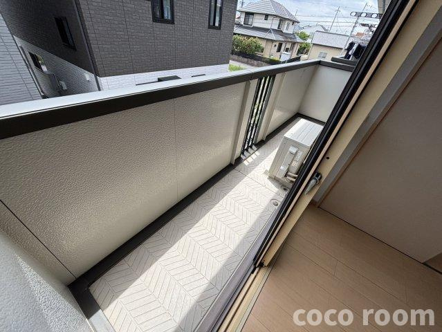 サニーコート清水のバルコニー