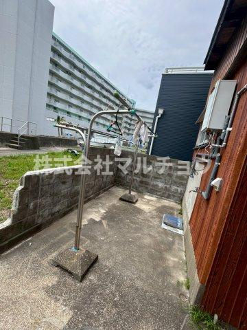 天神崎戸建の庭|お庭です