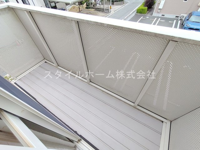 プラッサムコートＭＫ　Cのバルコニー
