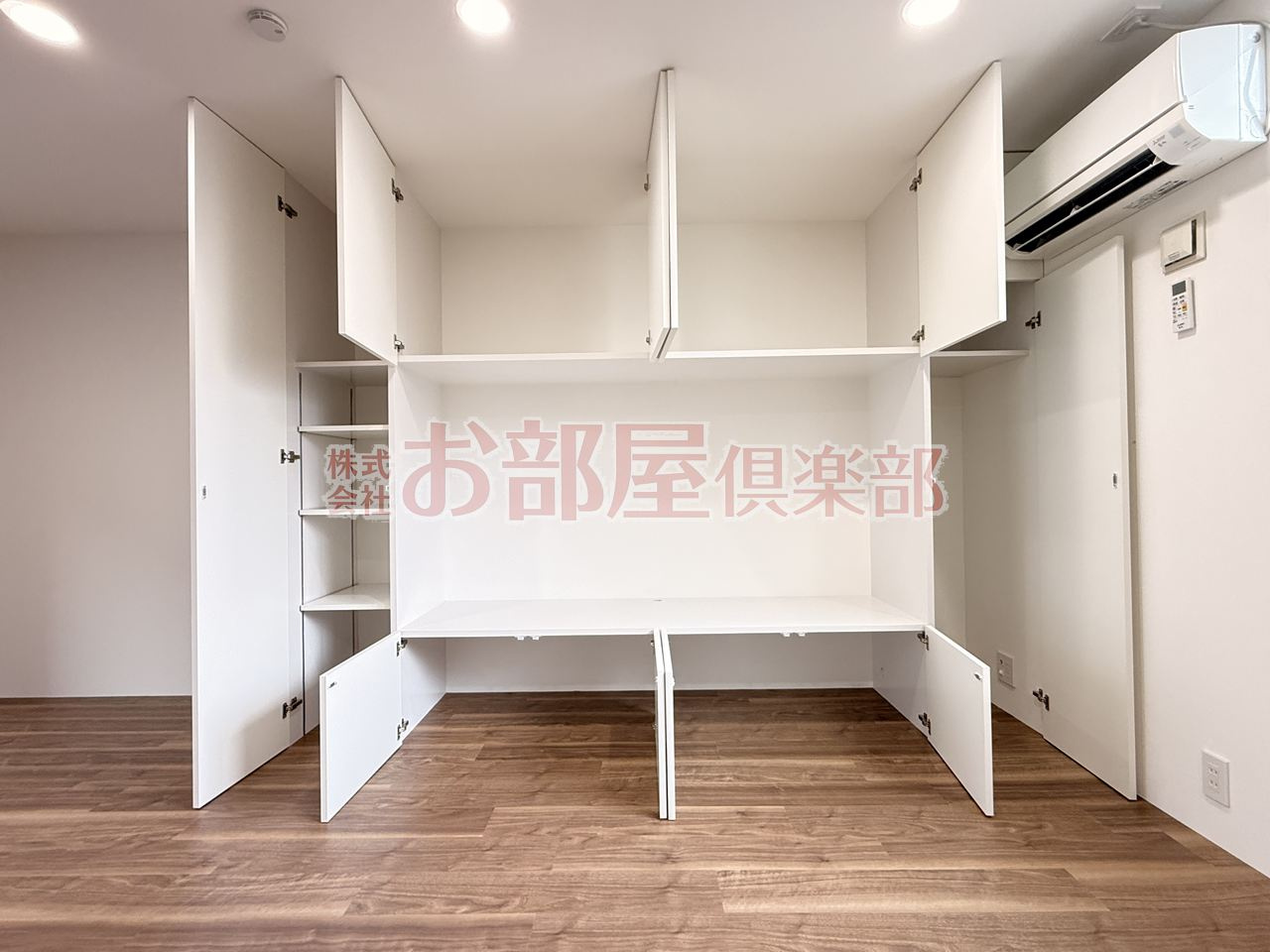 Garage諏訪野町の収納|大きなものも収納できそうです