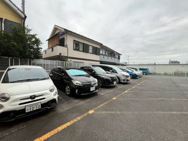 シティ武蔵藤沢　中古マンションの駐車場