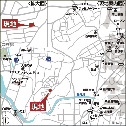 糸満市兼城　第4（全3棟）3号棟の地図|地図♪