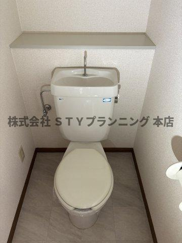 仲介手数料0円！パルテノンリンデンのトイレ