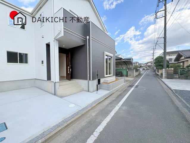【前面道路含む現地写真】 | 第1鴻巣市富士見町　新築戸建　全1棟　1号棟