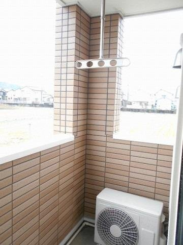 フォルシュ植松のバルコニー