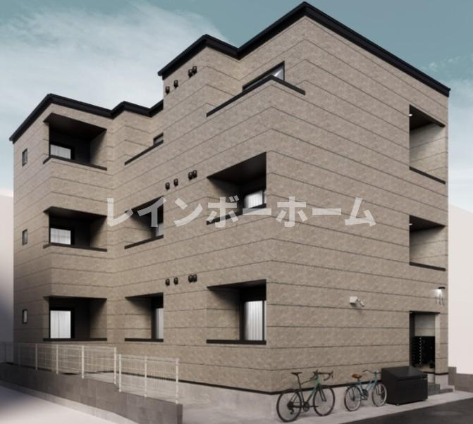 robot home 四ツ木の外観パース