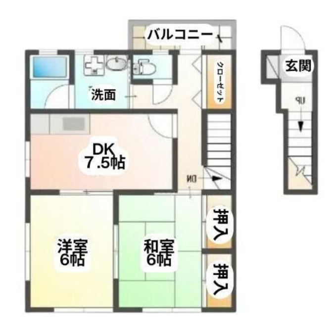 Tハイツの間取り