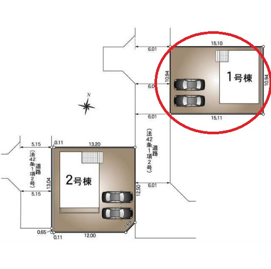 阿南市才見町建売第1①の外観