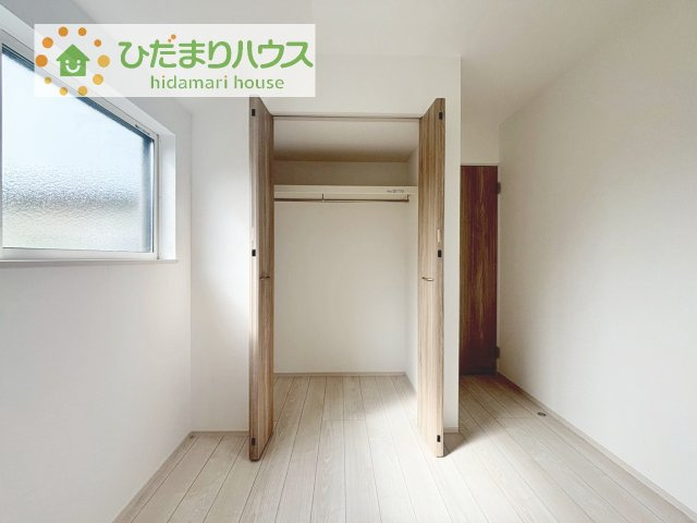 【収納】 | 我孫子市第3若松　新築戸建　1号棟 | 全室にクローゼットが付いていて、お部屋の住空間もスッキリ広々使えそうです(^^)