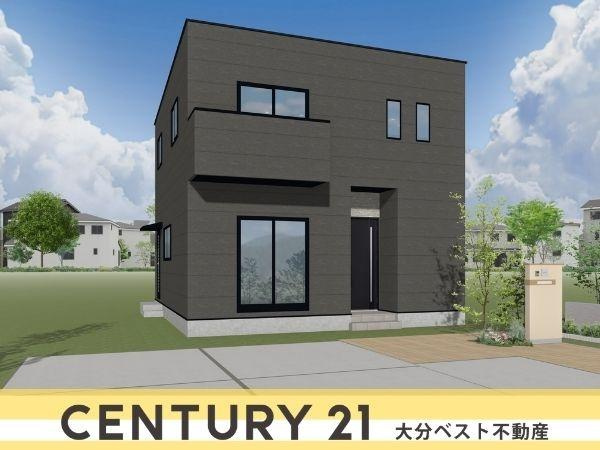AG-HOUSE　明野南　B棟の完成予想図|※外観パースはイメージです。現況と異なる場合は現況を優先させていただきます。
