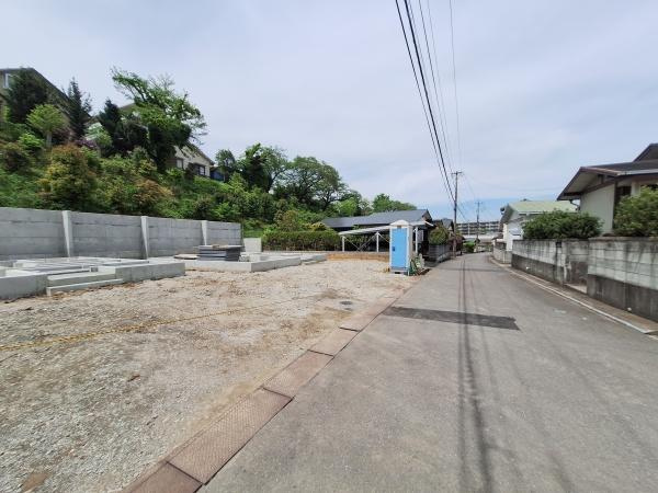 AG-HOUSE　明野南　B棟の前面道路含む現地写真|前面道路含む現地（2026年4月撮影）