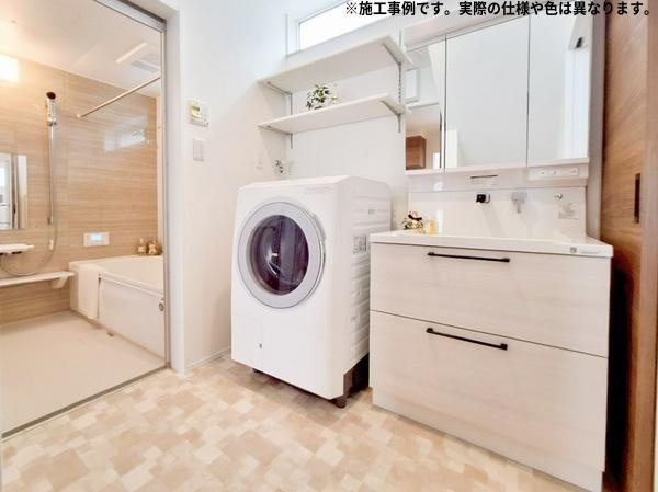 横田Ⅱ　NE新築の内観：施工例|洗面所施工事例写真
※写真はイメージです。実際の向き・仕様とは異なる場合があります。