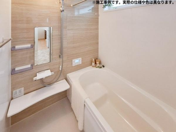 横田Ⅱ　NE新築の内観：施工例|バス施工事例写真
※写真はイメージです。実際の向き・仕様とは異なる場合があります。