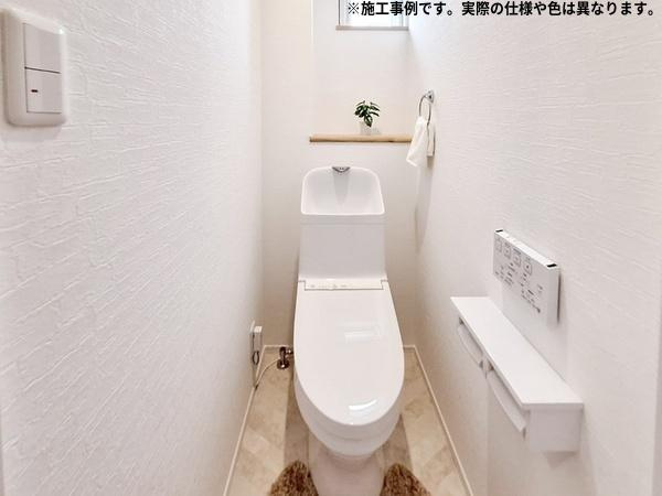 横田Ⅱ　NE新築の内観：施工例|トイレ施工事例写真
※写真はイメージです。実際の向き・仕様とは異なる場合があります。