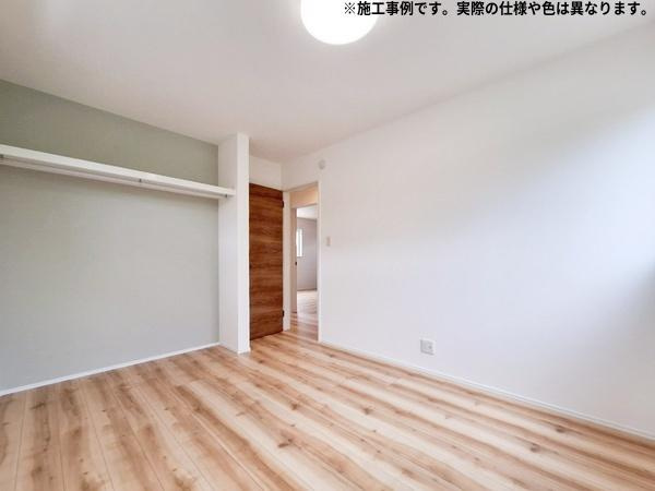 横田Ⅱ　NE新築の内観：施工例|洋室施工事例写真
※写真はイメージです。実際の向き・仕様とは異なる場合があります。