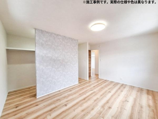 横田Ⅱ　NE新築の内観：施工例|洋室施工事例写真
※写真はイメージです。実際の向き・仕様とは異なる場合があります。