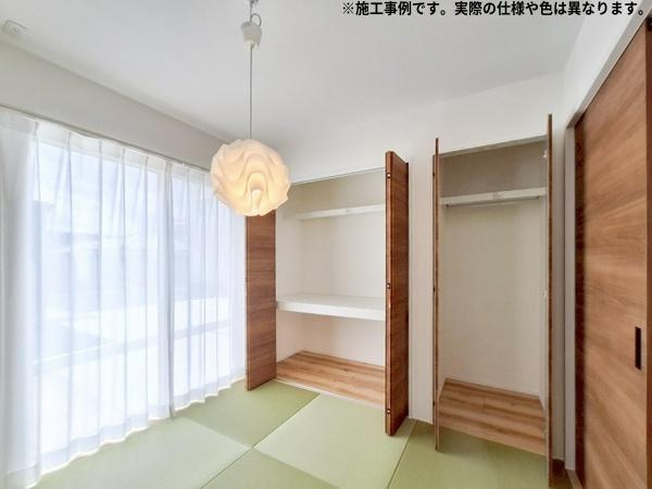 横田Ⅱ　NE新築の内観：施工例|和室施工事例写真
※写真はイメージです。実際の向き・仕様とは異なる場合があります。