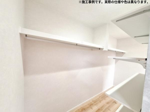 横田Ⅱ　NE新築の内観：施工例|収納施工事例写真
※写真はイメージです。実際の向き・仕様とは異なる場合があります。