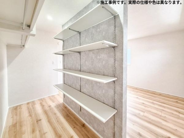 横田Ⅱ　NE新築の内観：施工例|収納施工事例写真
※写真はイメージです。実際の向き・仕様とは異なる場合があります。