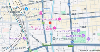 【地図】 | プレサンス名古屋STATIONルミアス
