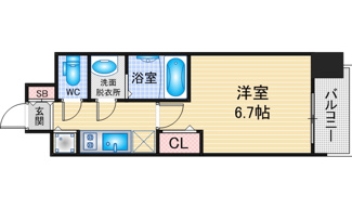 【間取り】 | プレサンス名古屋STATIONルミアス | 略図の為、現状優先