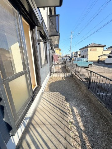 サニーヒルズ清水のバルコニー
