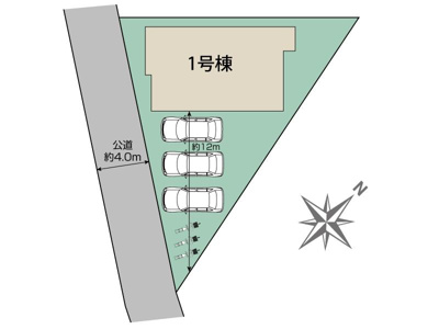 【区画図】 | 秦野市渋沢上　限定１棟　新築住宅