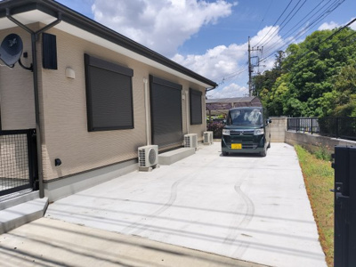 【駐車場】 | 南中野平屋戸建庭付