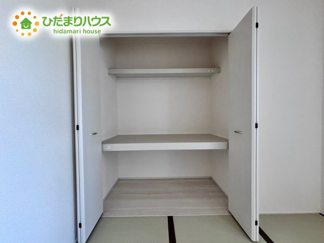 上尾市瓦葺　新築戸建　リーブル01の収納