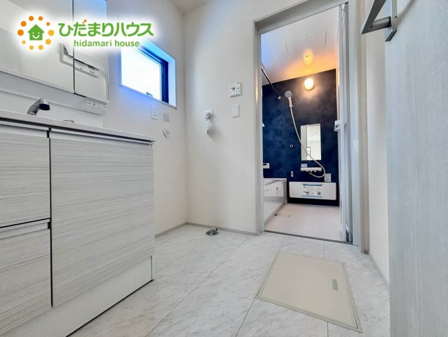 上尾市瓦葺　新築戸建　リーブル01の脱衣所