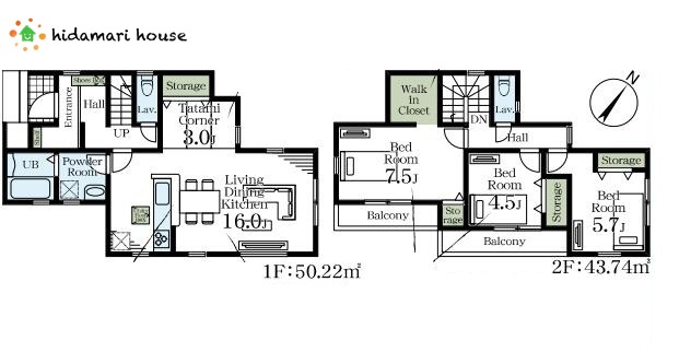 上尾市瓦葺　新築戸建　リーブル01