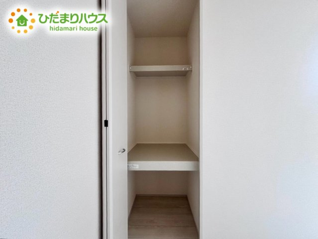 上尾市瓦葺　新築戸建　リーブル01の収納