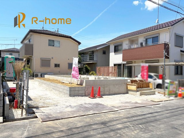 牛久市南第23　新築戸建て　1号棟の外観|ご予約を頂ければ、『平日』はもちろん『早朝』や『夜間』もご見学可能です♪お気軽にお申し付けください♪