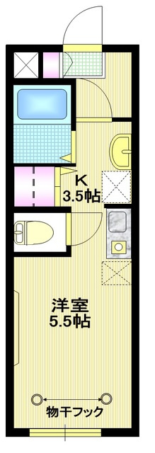メゾン洪の間取り|★間取図★