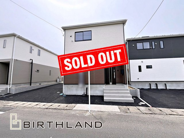 新築戸建・新築建売　伊達市梁川町御八郎　梁川小学校・梁川中学校の外観|おかげさまでご成約致しました