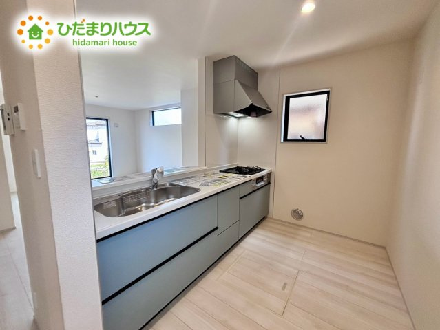 上尾市瓦葺　新築戸建　リーブル02のキッチン