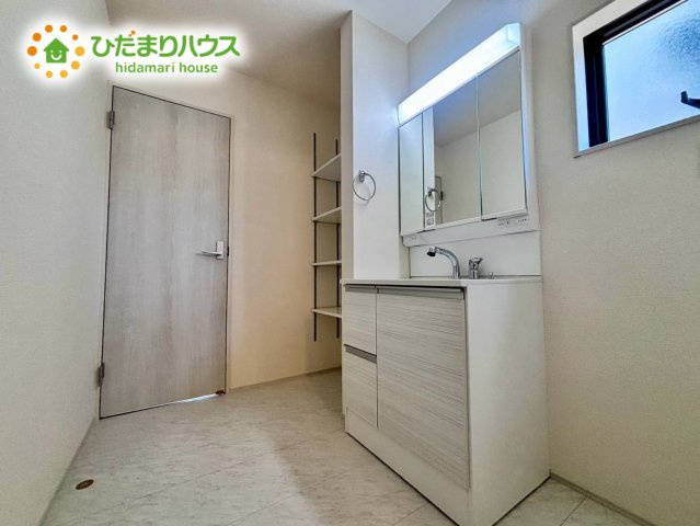 上尾市瓦葺　新築戸建　リーブル02の脱衣所