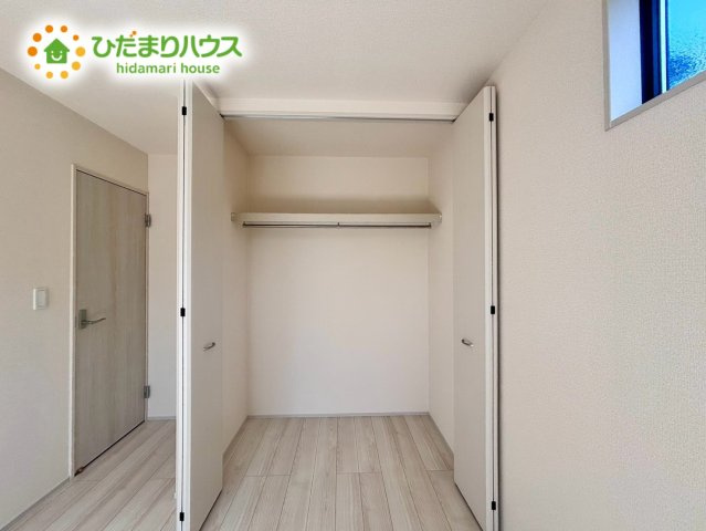 上尾市瓦葺　新築戸建　リーブル02の収納