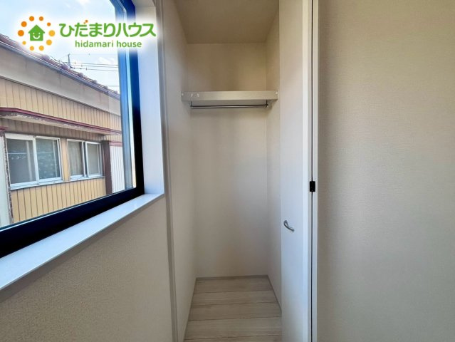 上尾市瓦葺　新築戸建　リーブル02の収納