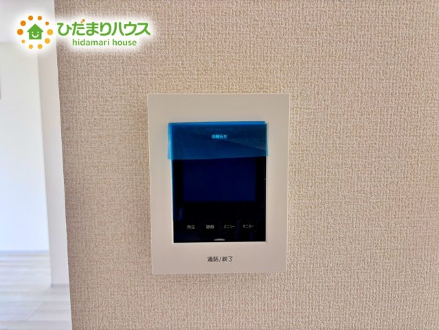 上尾市瓦葺　新築戸建　リーブル02の防犯設備