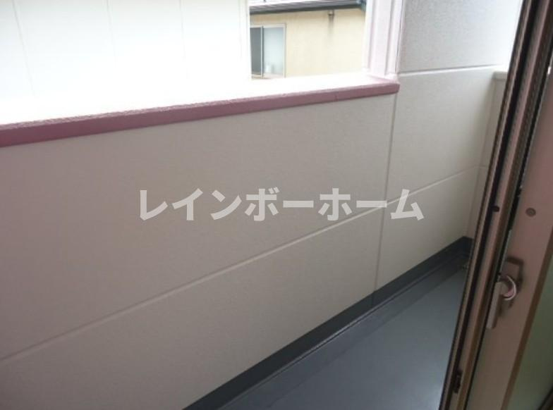 Mild Springsのバルコニー