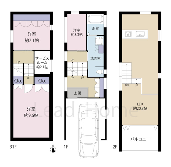 【間取り】 | 港区白金6丁目